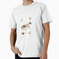 Tobiano horse playing card by HarpsZoology