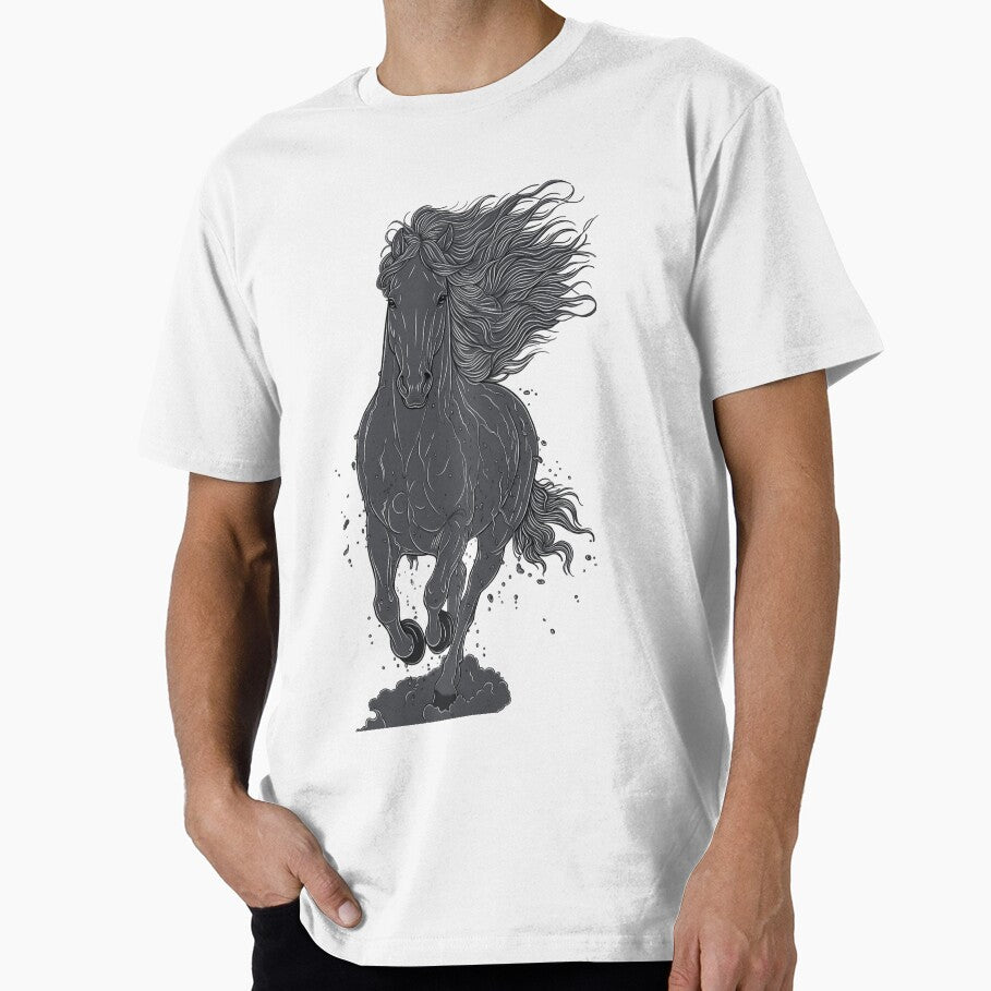 Gray​ Horse​ by DigitalArtTK