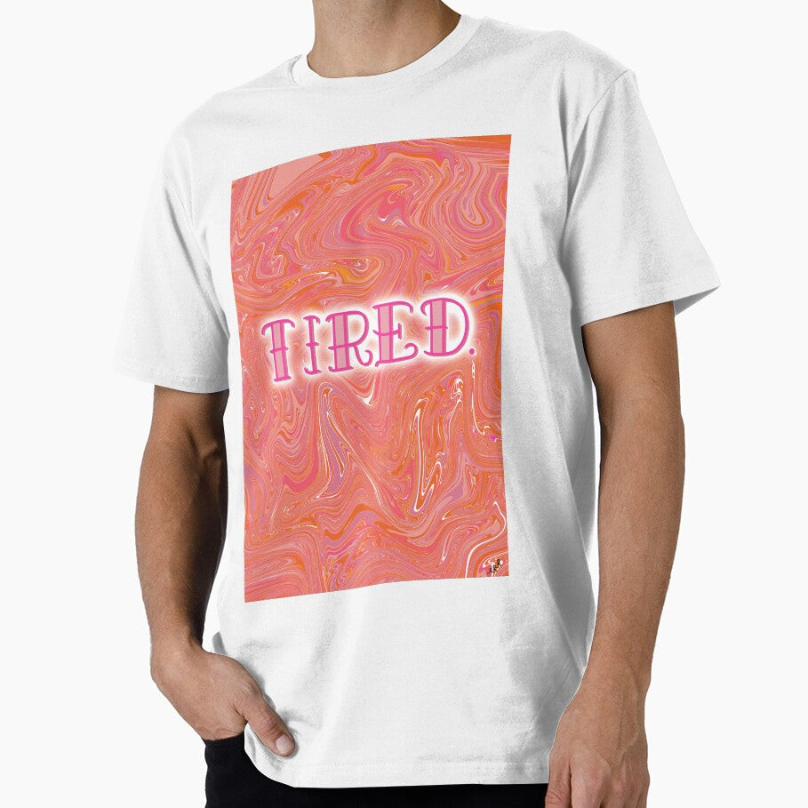 TIRED marble print by CathyRP