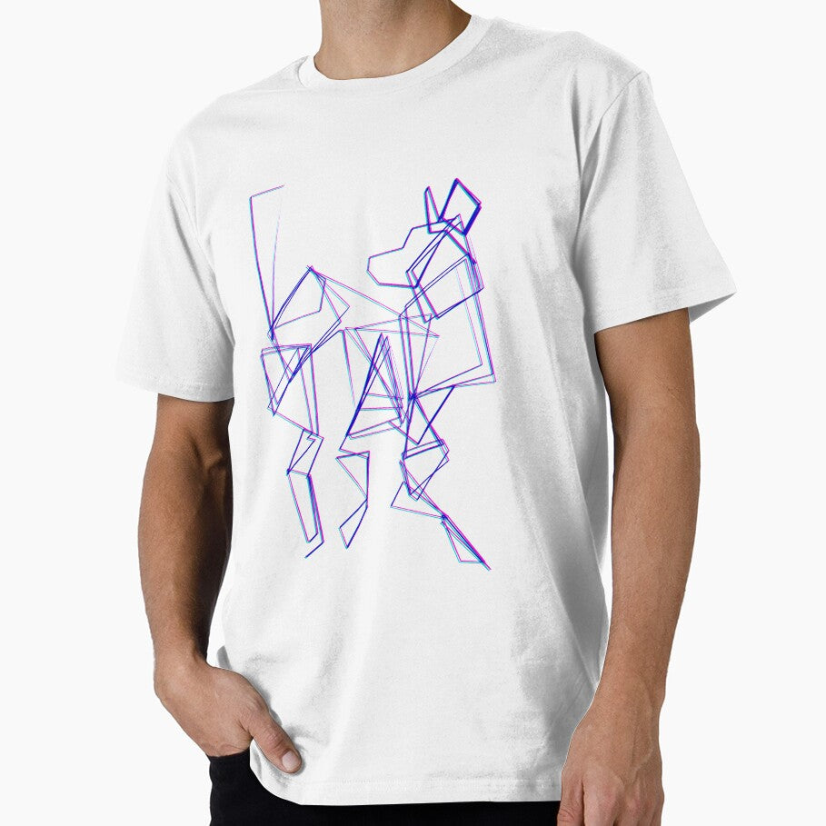 asdistress (glitchy geometric canine) by revioLATE