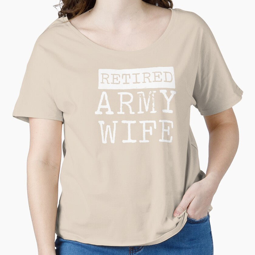 Retired Army Wife by teesaurus