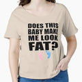 Does This Baby Make Me Look Fat? Baby Shower Gender Reveal Party Cute Funny Gift Expecting Mom Mother by arcadetoystore