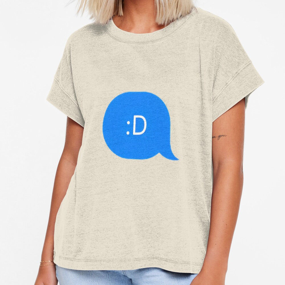":D" Text Message by PrettiPrintts