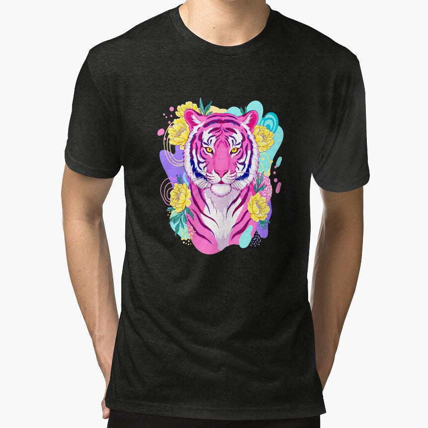 Pink Bloom Tiger – Spring Collection by Ctrl+T