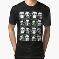 Cute Pandas on Eucalyptus Background by BoomBoomBaby