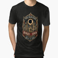Total Solar Eclipse Burgos Spain 2026 August 12 Gothic Vintage Event Design by Print Loft