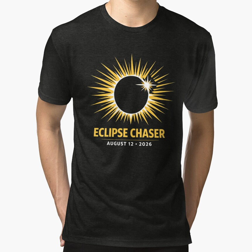 Eclipse Chaser August 12 2026 — Total Solar Eclipse Spain Gift Shirt by Print Loft