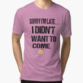 sorry i'm late i didn't want to come by karim82
