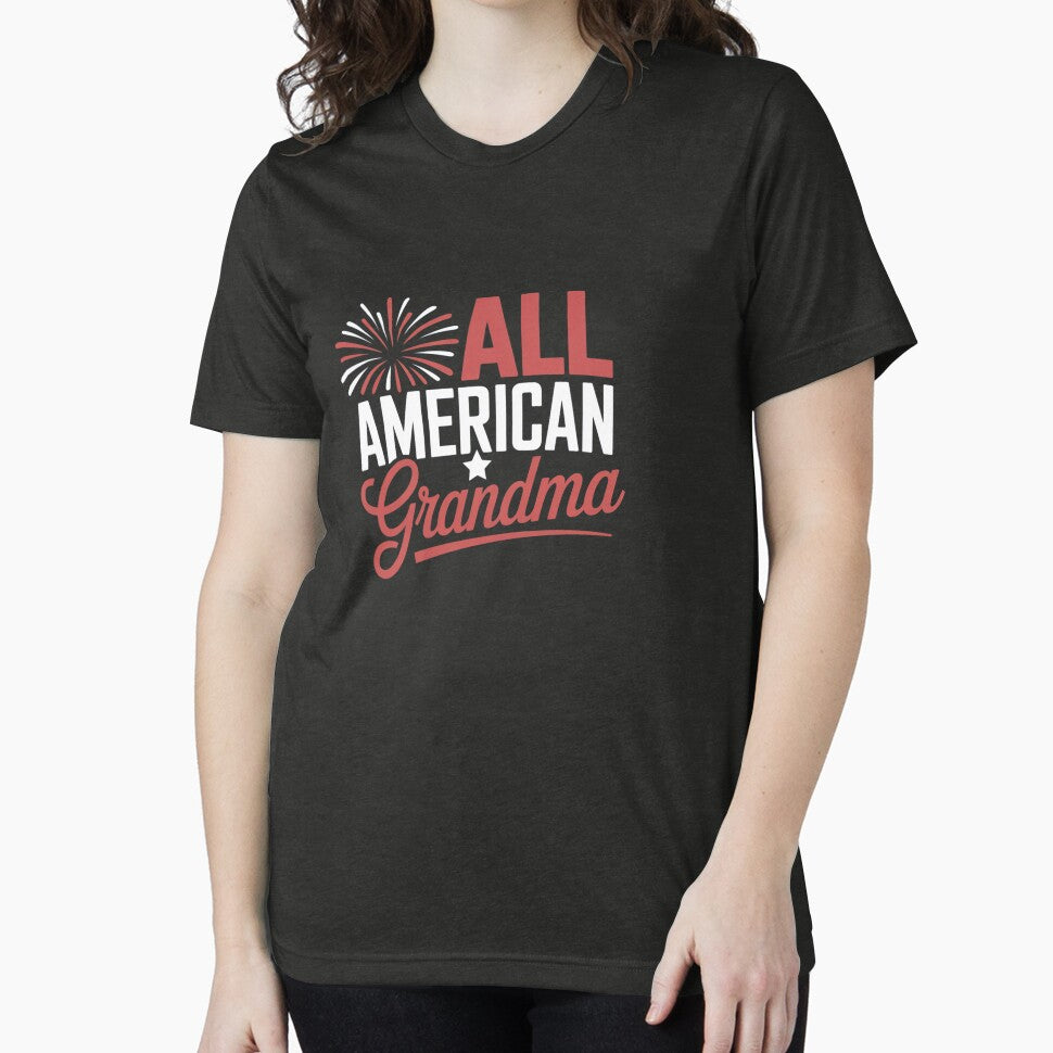 4th of July Family Matching All American Grandma by TyraYoung