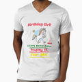 Unicorn Birthday girl 2020 - Can't keep calm Birthday quotes - Cute graphic design tshirt by family1ststore