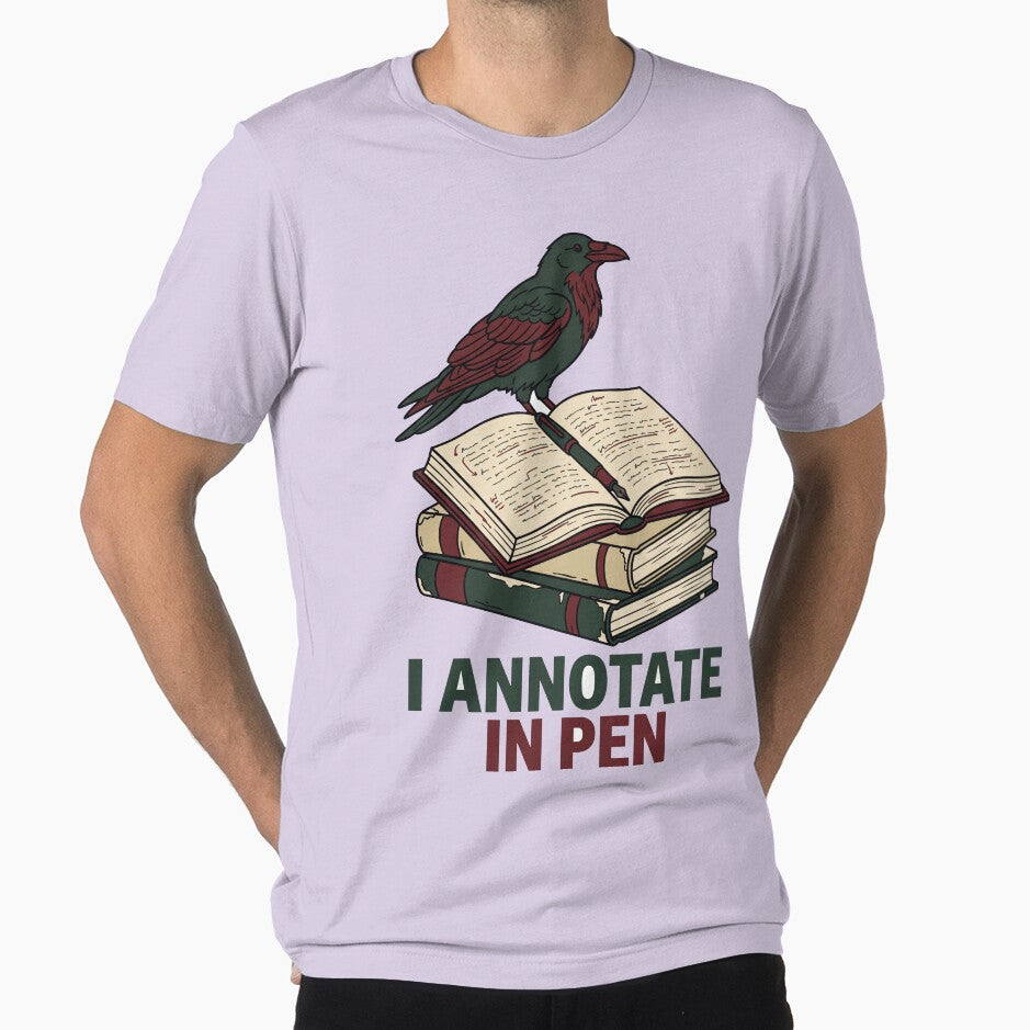 I Annotate In Pen Dark Academia Book Lover Gift by Fakhim95
