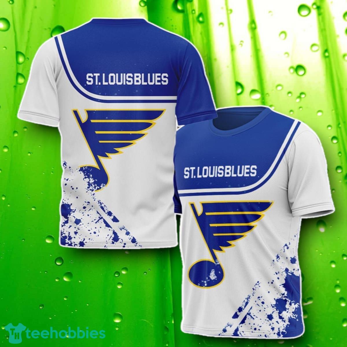 St. Louis Blues 3D T-Shirt Stylish Gifts For Men And Women