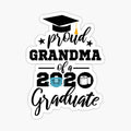 Proud Graduate Grandma Shirt 2020 by Moonfrogfashion