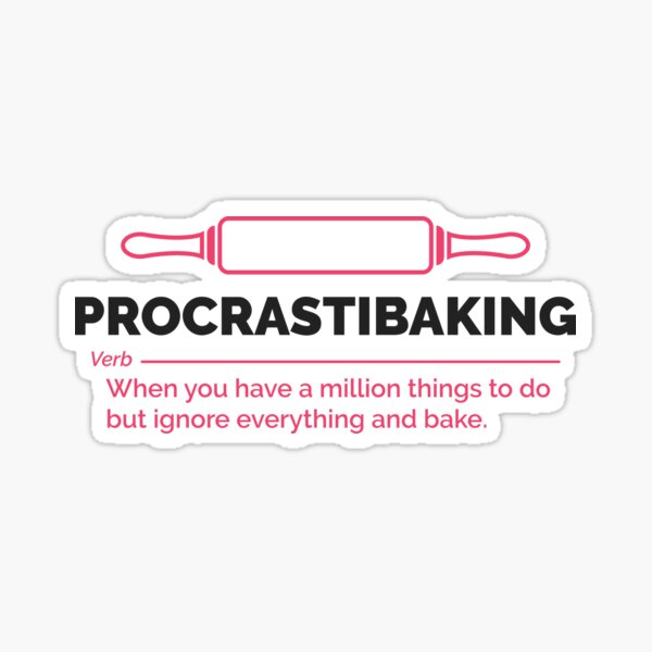 Baking Shirt - Procrastibaking by redbehren