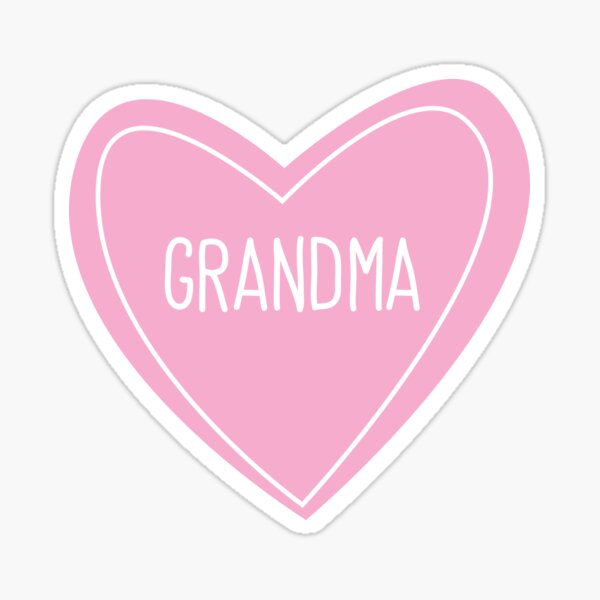 Heart Grandma by teesaurus
