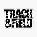 Track & Field Merchandise with Male Silhouettes for Events by NoLimitsOutlet