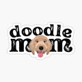 Vintage Golden Doodle Mom Sticker by MameDesign
