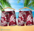 Tampa Bay Buccaneers Tropical Pattern Combo Hawaii Shirt and Shorts For Fans