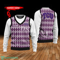 TCU Horned Frogs Custom Name New Style Sweater Ghile Style 3D Print Christmas Sweater