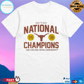 Texas Softball Backtoback Ncaa Champions Shirt