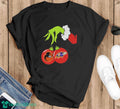 The Grinch Hand holding ornament Baltimore Orioles and Ravens Christmas shirt
