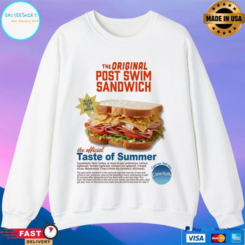 The Original Post Swim Sandwich Shirt