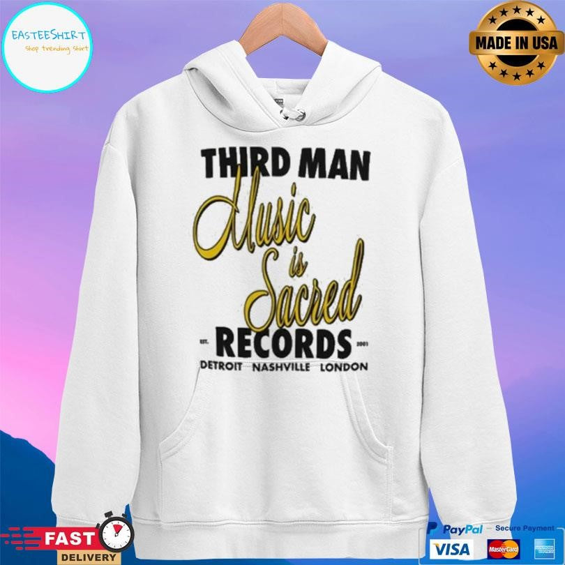 Third Man Records Music Is Sacred Shirt