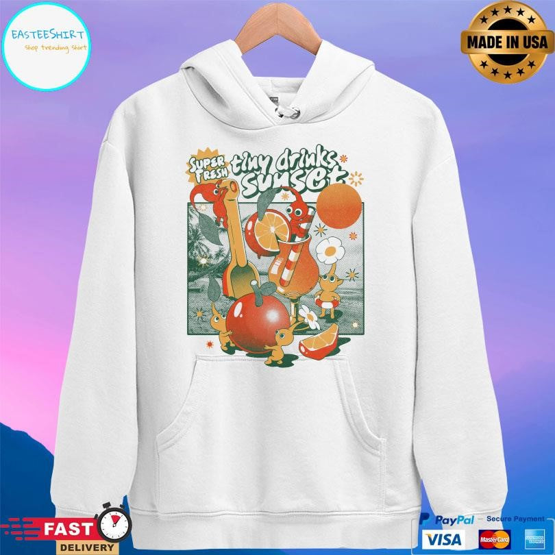 Tiny Drinks Sunset Ilustrata Shirt