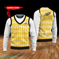 Toledo Rockets Custom Name New Style Sweater Ghile Style 3D Print Christmas Sweater