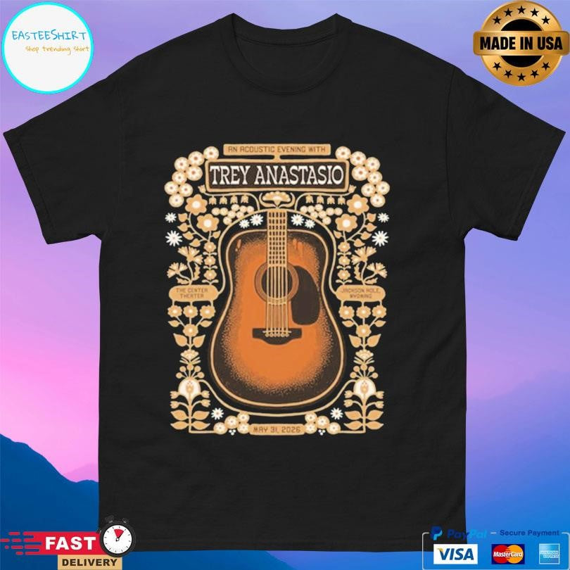 Trey Anastasio Jackson Hole Wy Tour On May 31 2026 Shirt