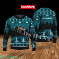 UAB Blazers Custom Name Merry Xmas Sweater For UAB Blazers Fans Sweater