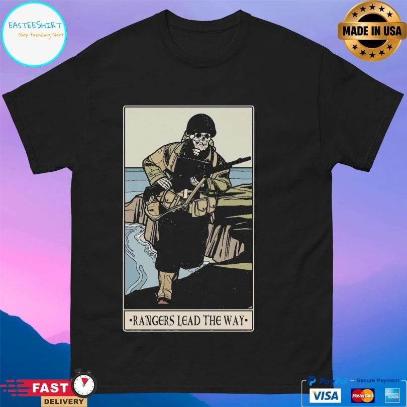 Rangers Lead The Way Pointe Du Hoc T-shirts