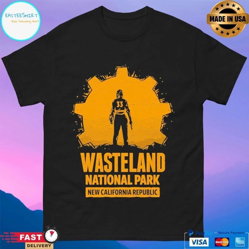 Wasteland National Park New California Republic T-shirts