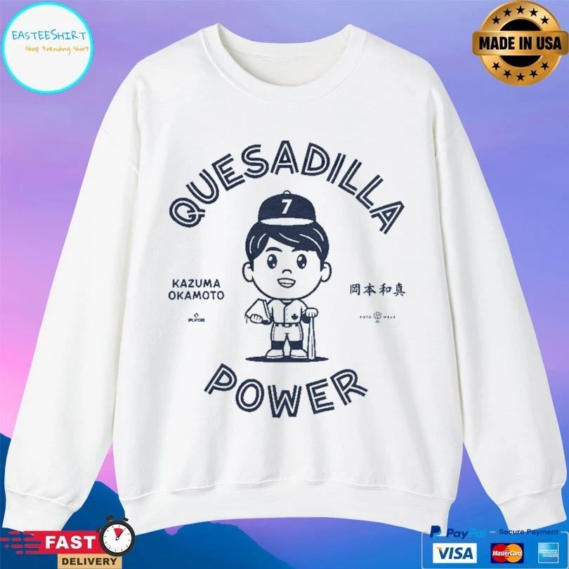 Toronto Blue Jays Kazuma Okamoto Quesadilla Power Shirt