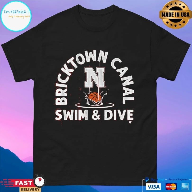 Nebraska Basketball Bricktown Canal Swim And Dive T-shirt