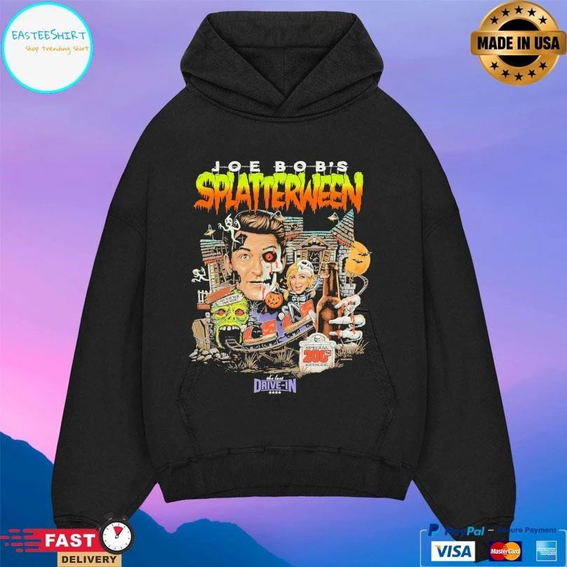 Joe Bob’s Splatterween Danger See It At Your Own Risk Special 200th Episode The Last Drive-In T-shirts