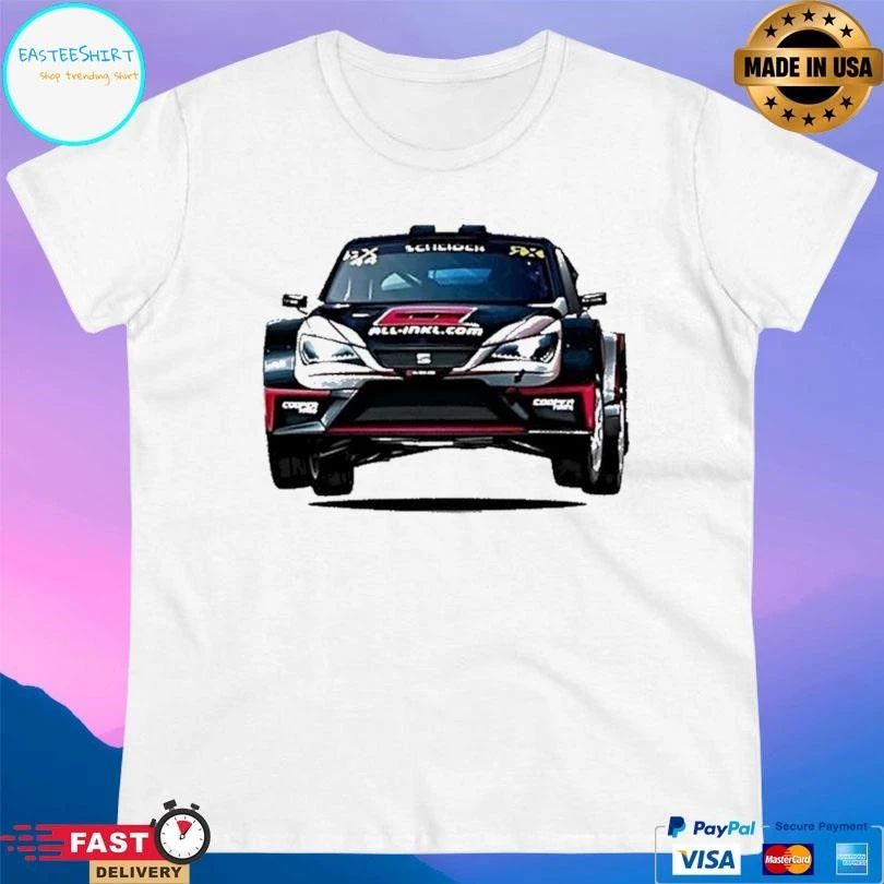 Timo Scheiders Seat Ibiza Rx Supercar Classic T-shirts