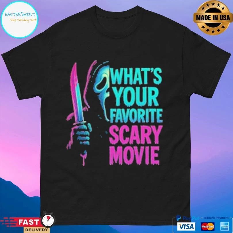 What’s Your Favorite Scary Movie Horror Characters Movie Halloween 2025 T-shirts