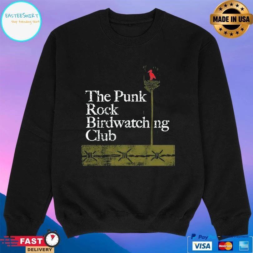The Punk Rock Birdwatching Club T-shirts