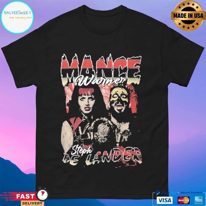 Mance Warner And Steph De Lander Zombified T-shirts