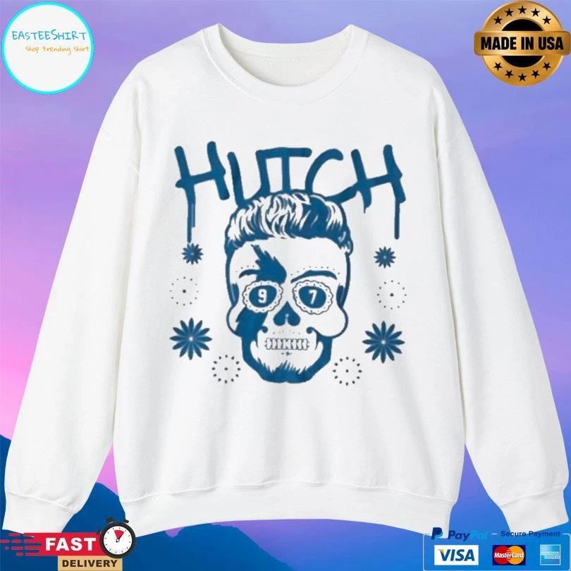 Aidan Hutchinson Detroit Sugar Skull Logo T-shirts