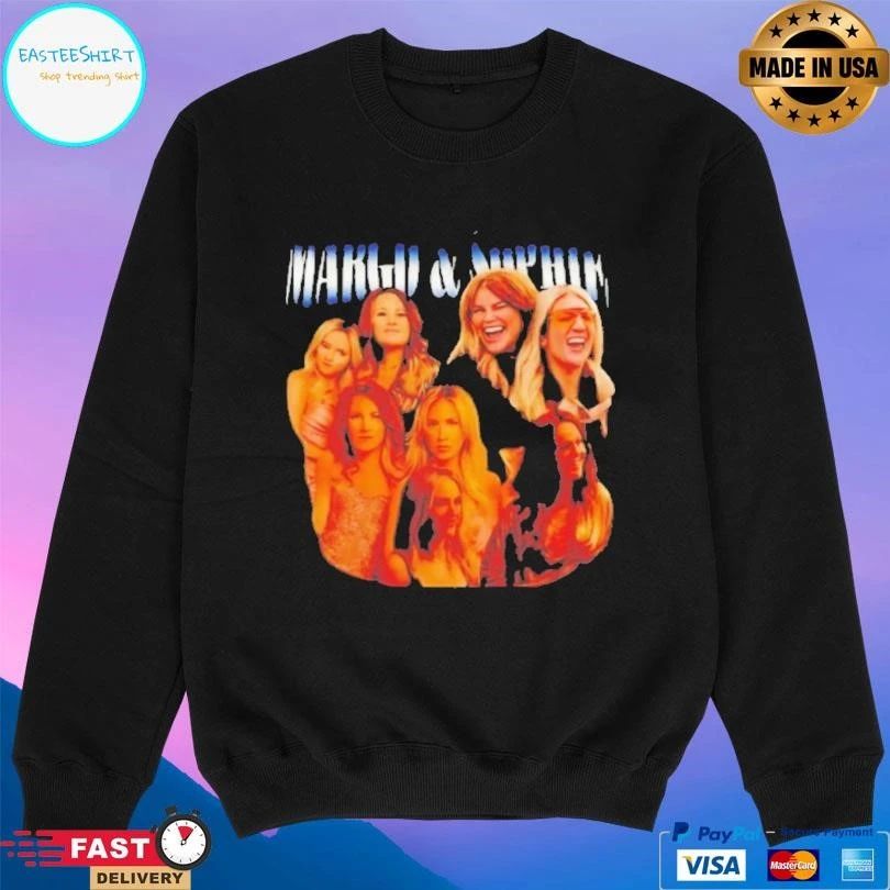 Margo And Sophie Best Friend Collage Retro T-shirts
