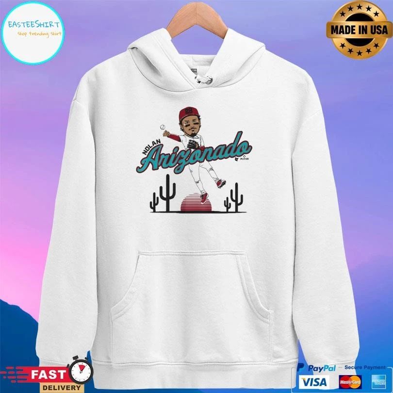 Arizona Diamondbacks Nolan Arenado Arizonado Caricature T-shirts