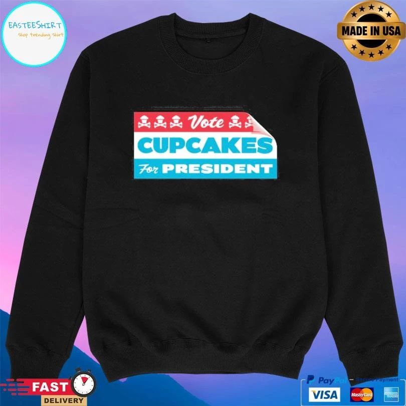 Vote Cupcakes For President T-shirts