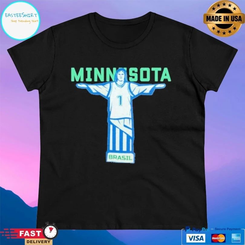 Timberwolves Minnesota Brazil T-shirt