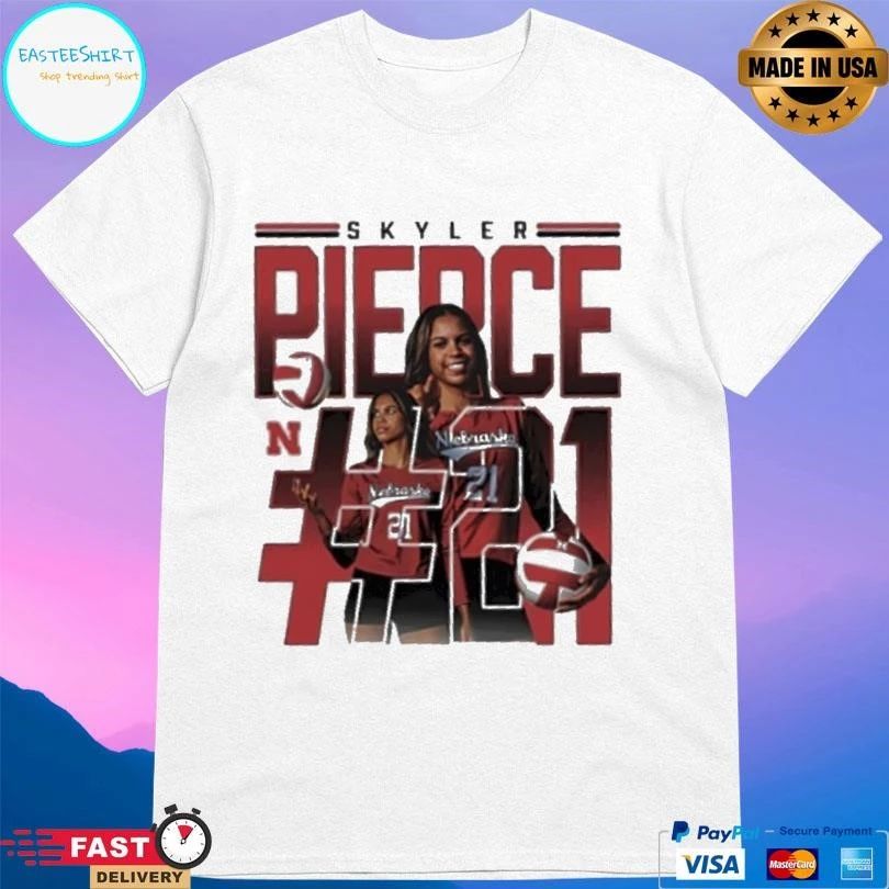 Skyler Pierce 21 Nebraska Women’s Volleyball Graphic T-shirts
