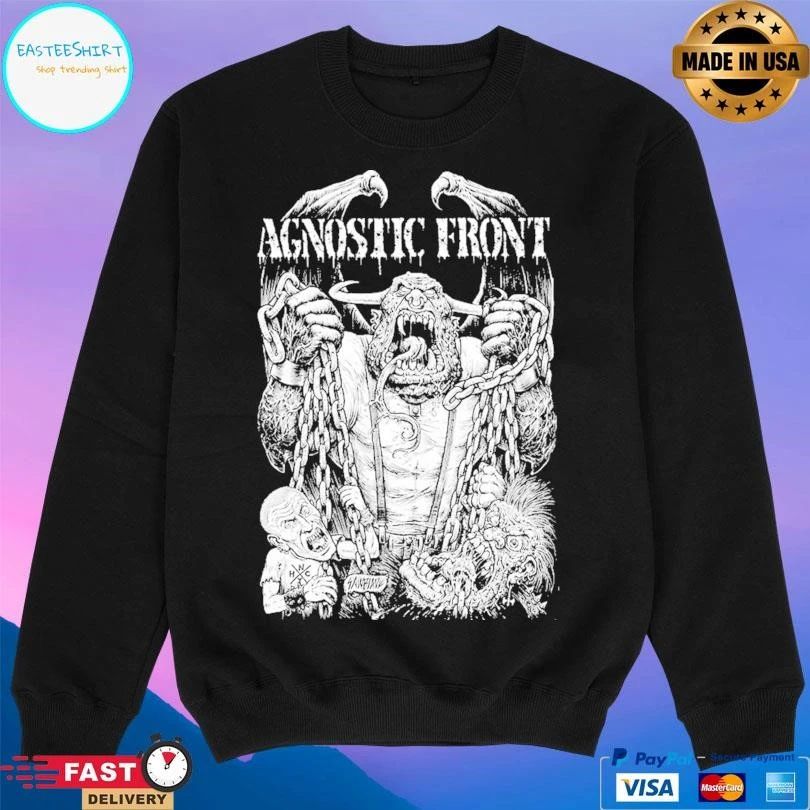 Agnostic Front Sawblade Logo T-shirts