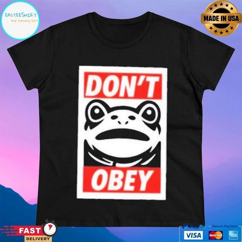 Frog Don’t Obey T-shirts