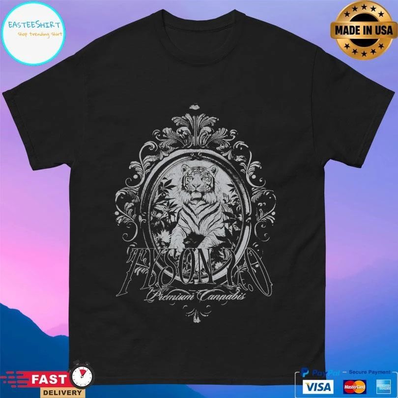 Tiger Frame Tyson 20 Premium Cannabis T-shirts