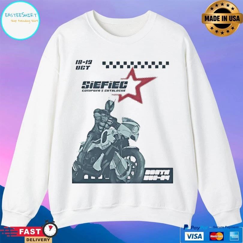 Siefiec Comipara 5 Catalocue Booth D03 04 T-shirts